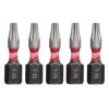 Drill Bits Milwaukee Shockwave Torx #15 1 In. Impact Duty Steel Screwdriver Bit (5-Pack) -Hot Sale Drill Bits Store milwaukee screwdriver bits 48 32 4628 64 1000
