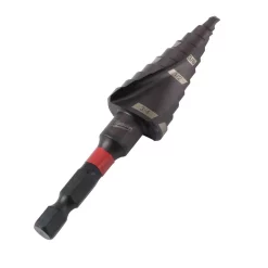 Drill Bits Milwaukee 3/16 In. β 3/4 In. #3 Shockwave Impact Duty Titanium Step Bit 15 Drill Bits Milwaukee 3/16 In. β 3/4 In. #3 Shockwave Impact Duty Titanium Step Bit -Hot Sale Drill Bits Store milwaukee step drill bits 48 89 9243 40 1000