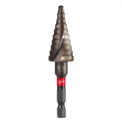Drill Bits Milwaukee 3/16 In. – 3/4 In. #3 Shockwave Impact Duty Titanium Step Bit