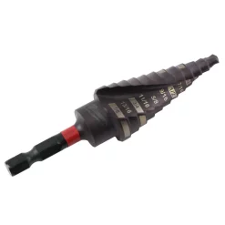 Drill Bits Milwaukee SHOCKWAVE 3/16 In. X 7/8 In. #4 Impact-Duty Titanium Step Bit 15 Drill Bits Milwaukee SHOCKWAVE 3/16 In. X 7/8 In. #4 Impact-Duty Titanium Step Bit -Hot Sale Drill Bits Store milwaukee step drill bits 48 89 9244 40 1000