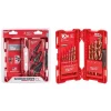 Drill Bits Milwaukee Titanium SHOCKWAVE Impact Duty Step Bit Kit With Cobalt Drill Bit Set (18-Piece) -Hot Sale Drill Bits Store milwaukee step drill bits 48 89 9257 48 89 2331 64 1000