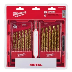 Drill Bits Milwaukee Titanium Drill Bit Set (29-Piece) -Hot Sale Drill Bits Store milwaukee twist drill bits 48 89 0012 a0 1000