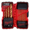 Drill Bits Milwaukee Titanium Drill Bit Set (20-Piece) 2 Drill Bits Milwaukee Titanium Drill Bit Set (20-Piece) -Hot Sale Drill Bits Store milwaukee twist drill bits 48 89 1105 64 1000