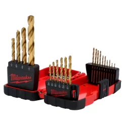 Drill Bits Milwaukee Titanium Drill Bit Set (20-Piece) -Hot Sale Drill Bits Store milwaukee twist drill bits 48 89 1105 c3 1000