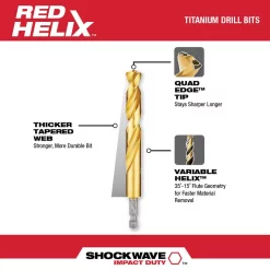 Drill Bits Milwaukee Shockwave 7/32 In. Titanium Drill Bit -Hot Sale Drill Bits Store milwaukee twist drill bits 48 89 4611 40 1000