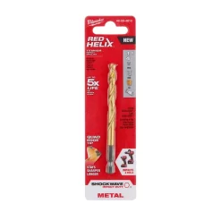 Drill Bits Milwaukee SHOCKWAVE 1/4 In. Titanium Twist Drill Bit