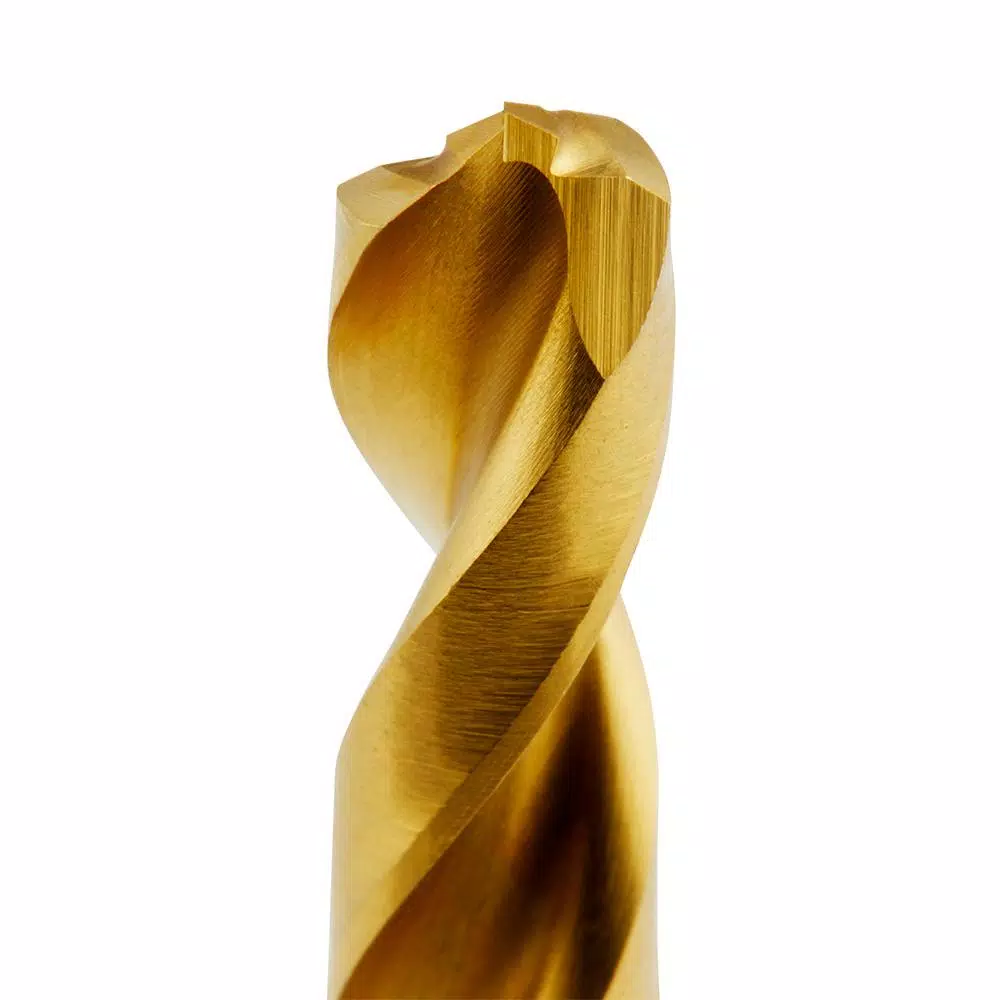 Drill Bits Milwaukee SHOCKWAVE 1/4 In. Titanium Twist Drill Bit 8 Drill Bits Milwaukee SHOCKWAVE 1/4 In. Titanium Twist Drill Bit - Image 6