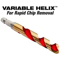 Drill Bits Milwaukee SHOCKWAVE Titanium Impact Duty Drill Bit Set (15-Piece) With SHOCKWAVE Impact Duty Driver Bit Set (40-Piece) -Hot Sale Drill Bits Store milwaukee twist drill bits 48 89 4630 48 32 4022 fa 1000