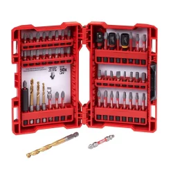Drill Bits Milwaukee SHOCKWAVE Impact Duty Titanium Drill Bit Set With SHOCKWAVE Bit Set (73-Piece) 22 Drill Bits Milwaukee SHOCKWAVE Impact Duty Titanium Drill Bit Set With SHOCKWAVE Bit Set (73-Piece) -Hot Sale Drill Bits Store milwaukee twist drill bits 48 89 4631 48 32 4024 1f 1000