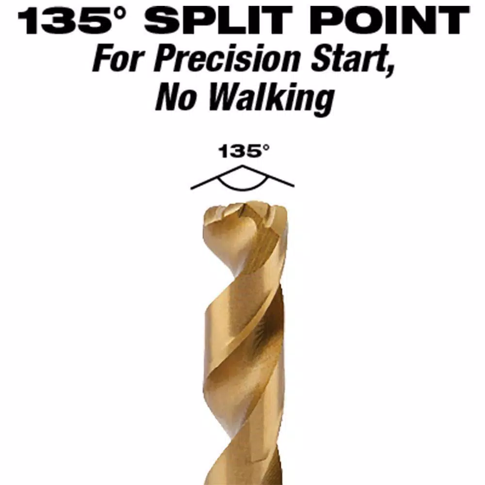 Drill Bits Milwaukee SHOCKWAVE Impact Duty Titanium Drill Bit Set With SHOCKWAVE Bit Set (73-Piece) 8 Drill Bits Milwaukee SHOCKWAVE Impact Duty Titanium Drill Bit Set With SHOCKWAVE Bit Set (73-Piece) - Image 6