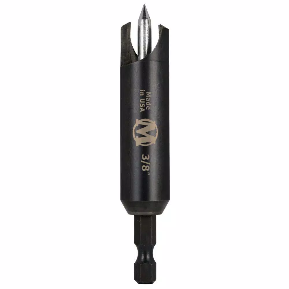 Drill Attachments Montana Brand 3/8 In. Self-Centering Plug Cutter 4 Drill Attachments Montana Brand 3/8 In. Self-Centering Plug Cutter - Image 2