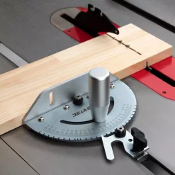 Saw Accessories POWERTEC Universal Table Saw Miter Gauge Assembly Miter Gauge With 27 Angle Stops -Hot Sale Drill Bits Store powertec saw accessories 71142 4f 1000