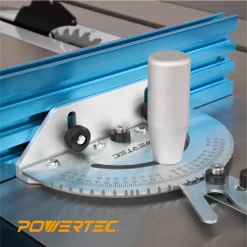 Saw Accessories POWERTEC 24 In. X 3 In. Table Saw Precision Miter Gauge System Multi-Track Fence With 27 Angle Stops -Hot Sale Drill Bits Store powertec saw accessories 71391 4f 1000