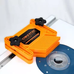 Saw Accessories POWERTEC Dual Universal Featherboards For Multi-Functional Woodworking With Flex And Miter Lock System (2-Pack) -Hot Sale Drill Bits Store powertec saw accessories 71393 1f 1000