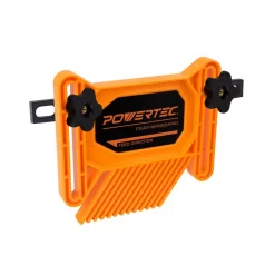 Saw Accessories POWERTEC Dual Universal Featherboards For Multi-Functional Woodworking With Flex And Miter Lock System (1-Pack)