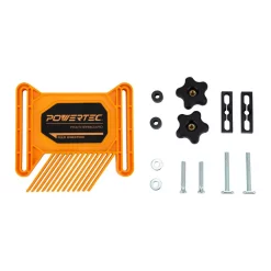 Saw Accessories POWERTEC Dual Universal Featherboards For Multi-Functional Woodworking With Flex And Miter Lock System (1-Pack) -Hot Sale Drill Bits Store powertec saw accessories 71468 c3 1000