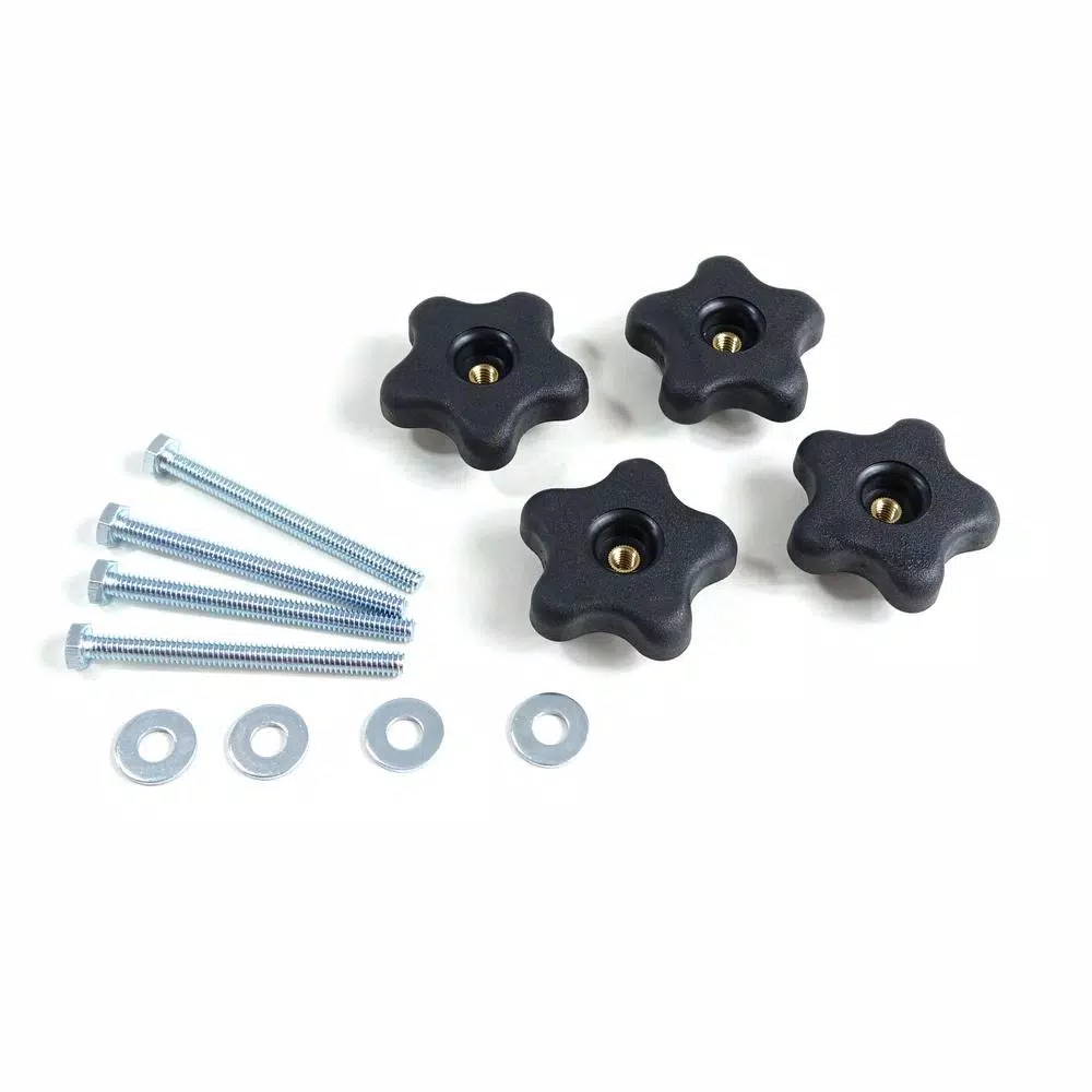 Saw Tracks POWERTEC T-Track Knob Kits (12-Pack) 3 Saw Tracks POWERTEC T-Track Knob Kits (12-Pack)