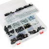 Saw Tracks POWERTEC T-Track Jig Hardware Kit (129-Piece) -Hot Sale Drill Bits Store powertec saw tracks 71128 64 1000