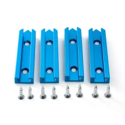 Saw Tracks POWERTEC T-Track Intersection Kit With Wood Screws -Hot Sale Drill Bits Store powertec saw tracks 71209 4f 1000