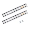 Saw Tracks POWERTEC 55 In. Track Saw Guide Rail With Connector For Makita Or Festool Track Saw (2-Pack) -Hot Sale Drill Bits Store powertec saw tracks 71387 64 1000