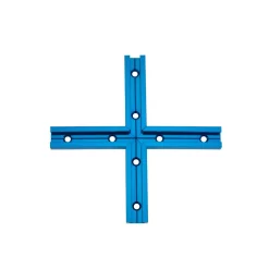 Saw Tracks POWERTEC 24 In. Double-Cut Profile Universal T-Track With Intersection Kit And Wood Screws -Hot Sale Drill Bits Store powertec saw tracks 71493 4f 1000