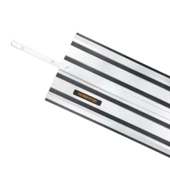 Saw Tracks POWERTEC 55 In. Aluminum Extruded Guide Rail Joining Set Compatible With DeWalt Track Saws -Hot Sale Drill Bits Store powertec saw tracks 71505 44 1000