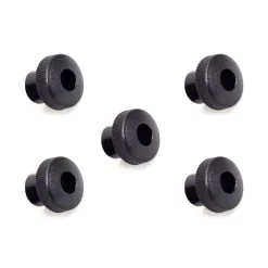 Saw Tracks POWERTEC 5/16 In.-18 Round Thru Knob (5-Pack)