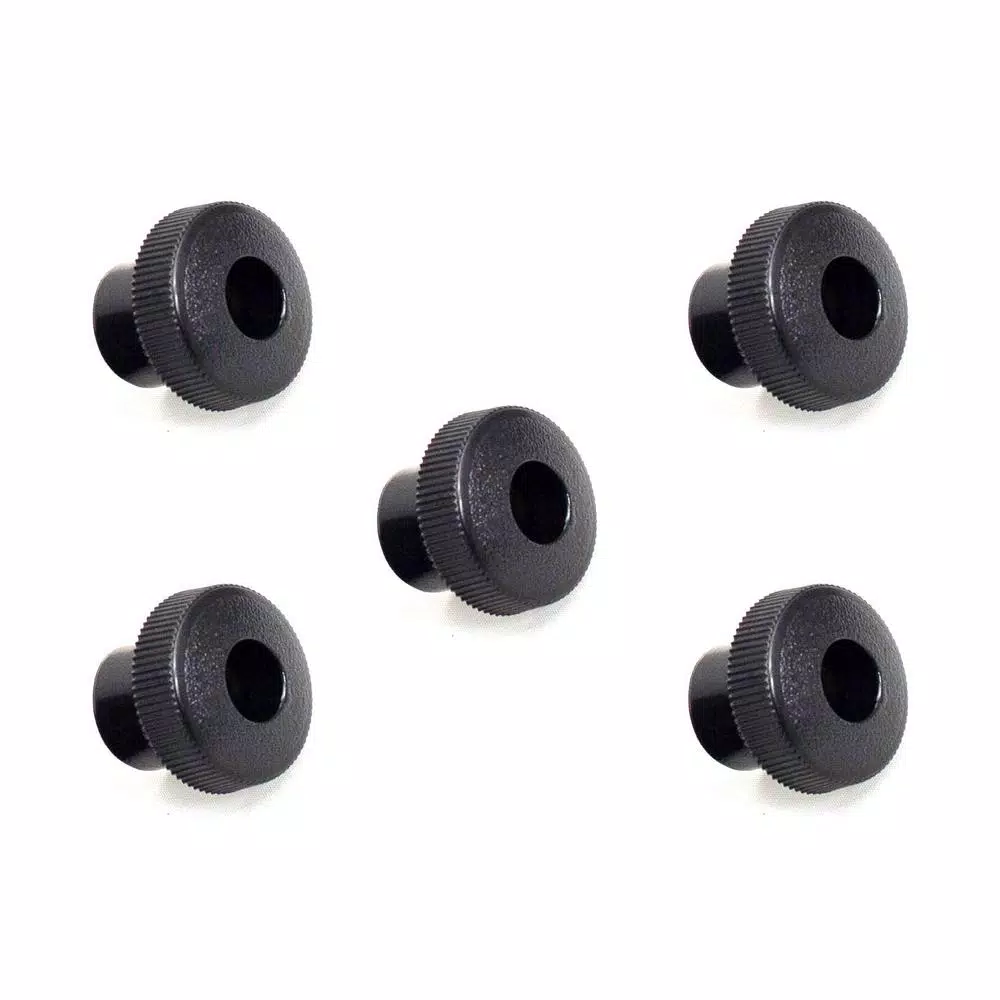 Saw Tracks POWERTEC 5/16 In.-18 Round Thru Knob (5-Pack) 3 Saw Tracks POWERTEC 5/16 In.-18 Round Thru Knob (5-Pack)