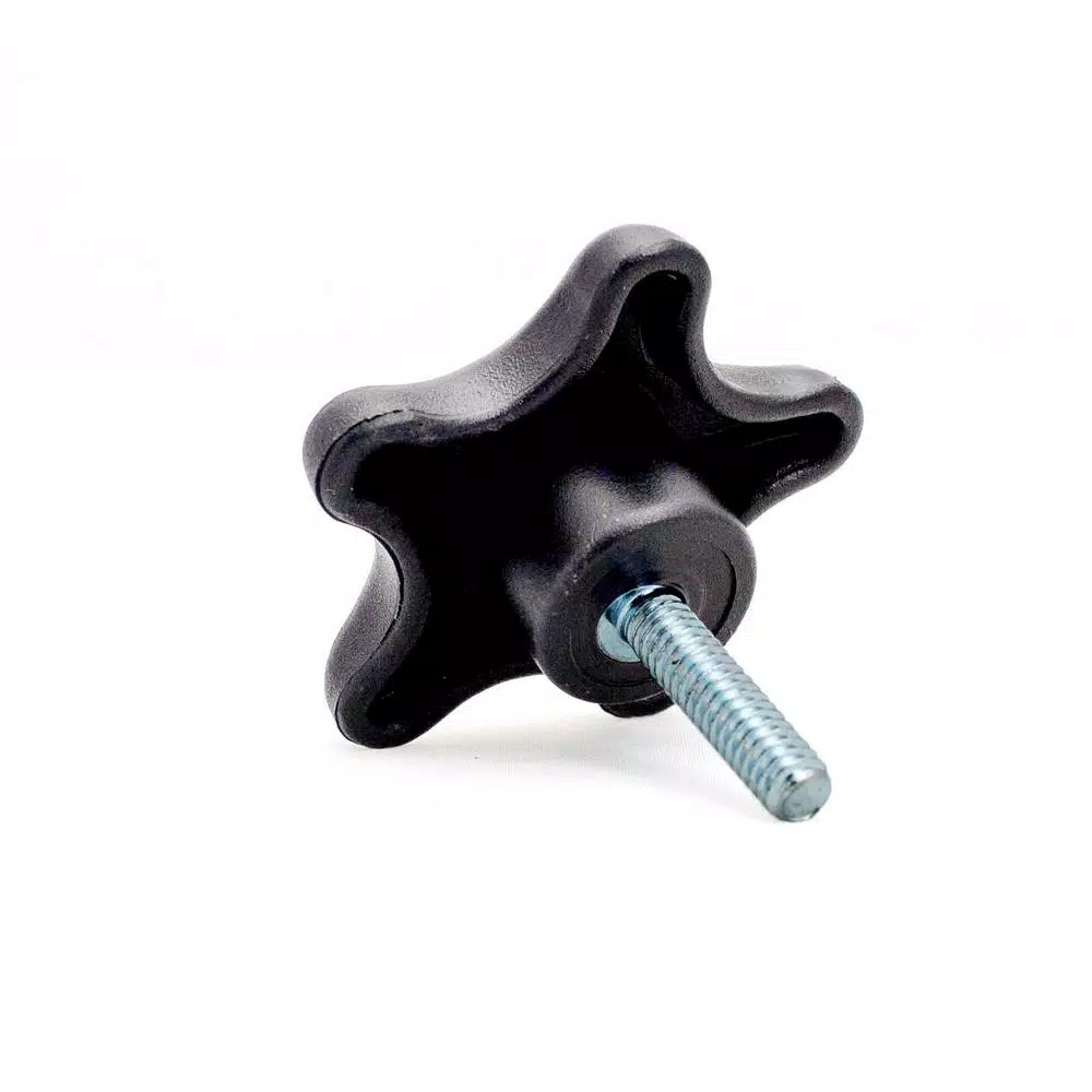 Saw Tracks POWERTEC 1/4 In.-20, 5-Star Stud Knob (5-Pack) 6 Saw Tracks POWERTEC 1/4 In.-20, 5-Star Stud Knob (5-Pack) - Image 4