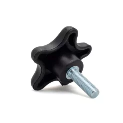 Saw Tracks POWERTEC 5/16 In.-18, 5-Star Stud Knob (5-Pack) -Hot Sale Drill Bits Store powertec saw tracks qnb3007 1f 1000