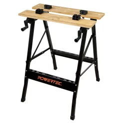 Tool Stands POWERTEC Workbench With Bamboo Top