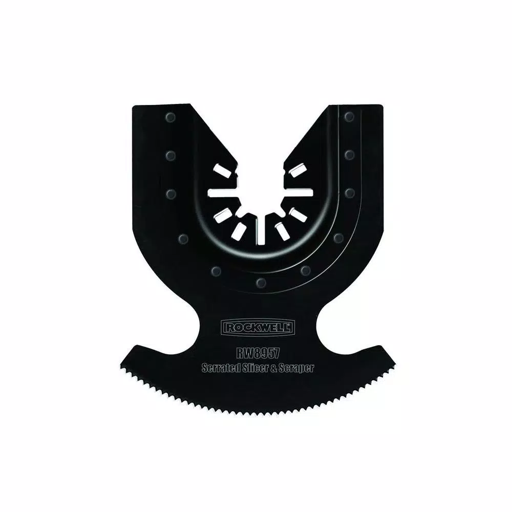 Oscillating Tool Attachments Rockwell Serrated Slicer And Scraper 3 Oscillating Tool Attachments Rockwell Serrated Slicer And Scraper