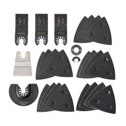 Oscillating Tool Attachments Rockwell Sonicrafter Accessory Kit (27-Piece)