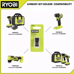 Drill Attachments RYOBI Bit Holder Attachment For HP Drills And Drivers -Hot Sale Drill Bits Store ryobi drill attachments a10bh01 76 1000