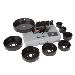 Drill Bits Stalwart 16-Piece Hole Saw Kit -Hot Sale Drill Bits Store stalwart hole saws m550127 1f 1000