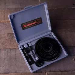 Drill Bits Stalwart 16-Piece Hole Saw Kit -Hot Sale Drill Bits Store stalwart hole saws m550127 31 1000