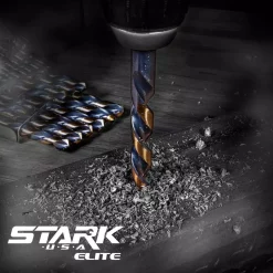 Drill Bits Stark ELITE High Speed Steel Drill Bit Set With Case (29-Piece) 13 Drill Bits Stark ELITE High Speed Steel Drill Bit Set With Case (29-Piece) -Hot Sale Drill Bits Store stark twist drill bits 30000 fa 1000