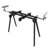 Tool Stands Steel Core 96 In. Folding Miter Saw Work Stand With Quick Mounts -Hot Sale Drill Bits Store steel core tool stands 43122 64 1000