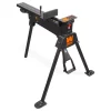Tool Stands WEN 600 Lbs. Capacity Portable Clamping Saw Horse Work Bench With Non-Marring Jaws -Hot Sale Drill Bits Store wen tool stands wa600 64 1000